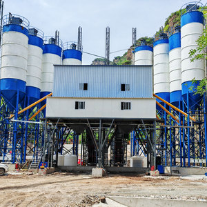 Yol yapımı çevre dostu 120 için beton santrali CBM kolay kurulum beton karıştırma Precast beton santrali - Product Image 4