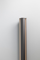 Profilé en aluminium LED pour revêtement de colonne de couloir d'hôtel, coin extérieur, éclairage de guidage à lueur douce YB3002pro-32