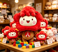 Peluche Mascotte Personnalisée Adorable Jouet en Peluche Doux de Dessin Animé pour Vente en Gros Cadeau Promotionnel OEM ODM Poupée en Peluche Personnalisée