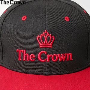 Custom Logo 6 Panel Two Tone <b>Flat</b> Brim Cap Wholesale Bulk Single Row Embroidery <b>Hat</b> Manufacturer - Product Image 3