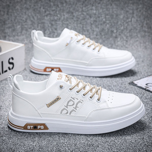 Primavera nuevos zapatos blancos <span class=keywords><strong>de</strong></span> moda transpirables para hombres que usan zapatos chinos <span class=keywords><strong>mayorista</strong></span> <span class=keywords><strong>de</strong></span> moda <span class=keywords><strong>de</strong></span> alta calidad <span class=keywords><strong>zapatillas</strong></span> Casuales - Product Image 2