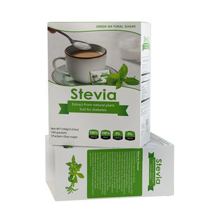 Échantillons gratuits Poudre de stévia sans sucre hypocalorique Mélange d'érythritol Sucre stévia en sachets pour café - Product Image 5