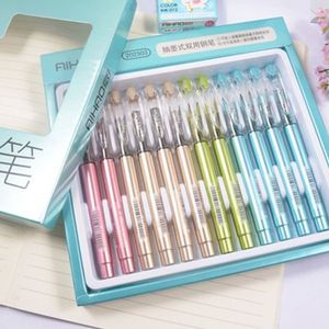 Stylos à plume Xi Peptide, 12 pièces, extraction d'encre pour la pratique de l'écriture des étudiants - Product Image 1