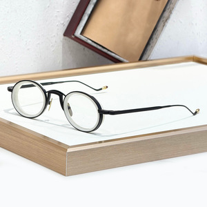 <span class=keywords><strong>VARDA</strong></span> - Armazón de Gafas Unisex de Estilo Punk Europeo y Americano, Hecho <span class=keywords><strong>a</strong></span> Mano en Japón, con Protección UV Ovalada para Vacaciones JM - Product Image 4