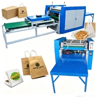 Machine à fabriquer des sacs en papier tissé PP de petite taille (1 à 6 couleurs) avec impression, machine d'impression de sacs de courses, prix au Pakistan