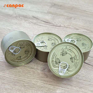 4-6 Couleurs CMJN Divers Emballages industriels Assaisonnement alimentaire et aliments pour animaux de compagnie Vente en gros Boîtes métalliques en fer blanc à faible quantité minimale de commande personnalisées - Product Image 1