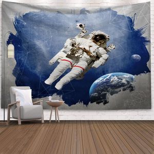 Astronaute <span class=keywords><strong>Tapisserie</strong></span> L'espace Hippies Mur Tapis <span class=keywords><strong>Tapisserie</strong></span> Psychédélique Polyester Lune Tapisseries Mur <span class=keywords><strong>Tissu</strong></span> Grande Chambre Mur <span class=keywords><strong>Tissu</strong></span> - Product Image 3