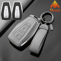 Pour Geely Belgee X50+ Volga Coolray GS Emgrand Vision X6 Xingyue L – Étui de protection en cuir et alliage de zinc pour clé de voiture intelligente