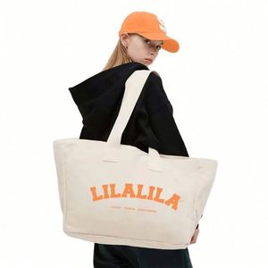 Bolsa de Compras Reutilizable Personalizada con Logotipo Impreso por Sublimación, Bolsa de Tela Extra Grande para Gimnasio, Supermercado, Compras, para Mujer - Product Image 1