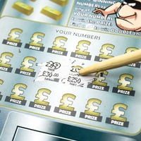 Cartes à gratter personnalisées pour gagner à l'argent, billets de loterie instantanée, cartes à gratter de loterie