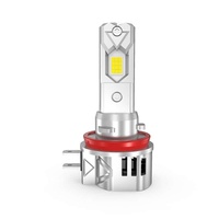 Kit de phares LED tout-en-un H11b 120w 15000 Lumen, faisceau puissant, démarrage instantané, sans retard, ampoule de voiture de petite taille