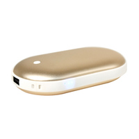 Calentador de Manos Portátil Recargable MGITEC con Banco de Energía de 5000 mAh, Entrada/Salida USB-C, Salida de 5 W