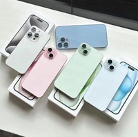 NOUVEAU Smartphone en promotion, original, 6,1 pouces, 15 15Pro Pro Max, débloqué, iOS15, téléphone portable haut de gamme, version mondiale