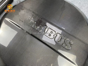 Cubierta de neumático de repuesto de fibra de carbono seco, estilo B, para mercedes-benz Clase G, W463, W464, G500, G550, G55, G63 - Product Image 2