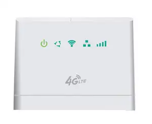 Onbeperkt Data Sim-kaart 4G Draadloze Cpe Indoor Thuisgebruik 300Mbps Mini Draagbare 4G Lte Cpe Router