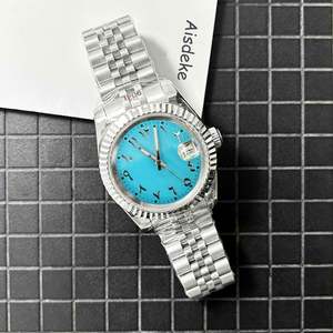 Relojes Mecánicos Automáticos de Alta Calidad con Movimiento NH35 Mejorado, Números Arábigos, Personalizados para Hombre - Product Image 6