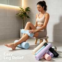 Rouleau de massage circulaire pour mollets, pour hommes et femmes adultes, relaxation des jambes, drainage des méridiens, amincissement, soin des pieds, équipement de fitness