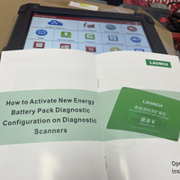 Kit LAUNCH X431 pour véhicules électriques (EV) – Testeur de batterie et scanner de diagnostic amélioré, compatible avec les packs de batteries X431 PAD V, V+, PRO3S+