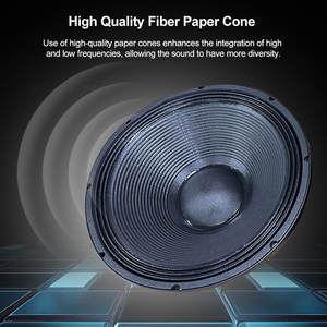 Grandes enceintes professionnelles de sonorisation à <span class=keywords><strong>double</strong></span> aimant néodyme, haut-parleur de basses passif pour scène, subwoofer <span class=keywords><strong>double</strong></span> 18 pouces à aimant néodyme - Product Image 5