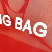 Sac de courses en maille de nylon respirant et réutilisable avec poignées renforcées en ruban/corde, grande capacité, écologique