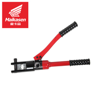 Gelb-Rote 6-10-Tonnen YQK70/YQK120/YQK240/YQK300 4-70MM2 10-120MM2 16-240MM2 16-300MM2 Industrielle Manuelle Hydraulikpresse aus Kunststoff