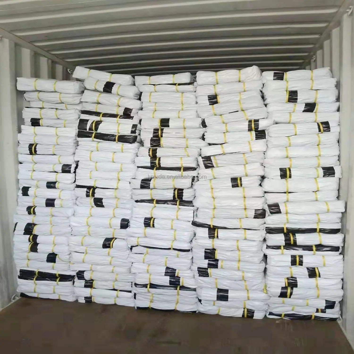 White Black Strip Reinforced Plastic PE Tarpaulin export to Sudan/Nigeria   Waterproof PE Tarpaulin