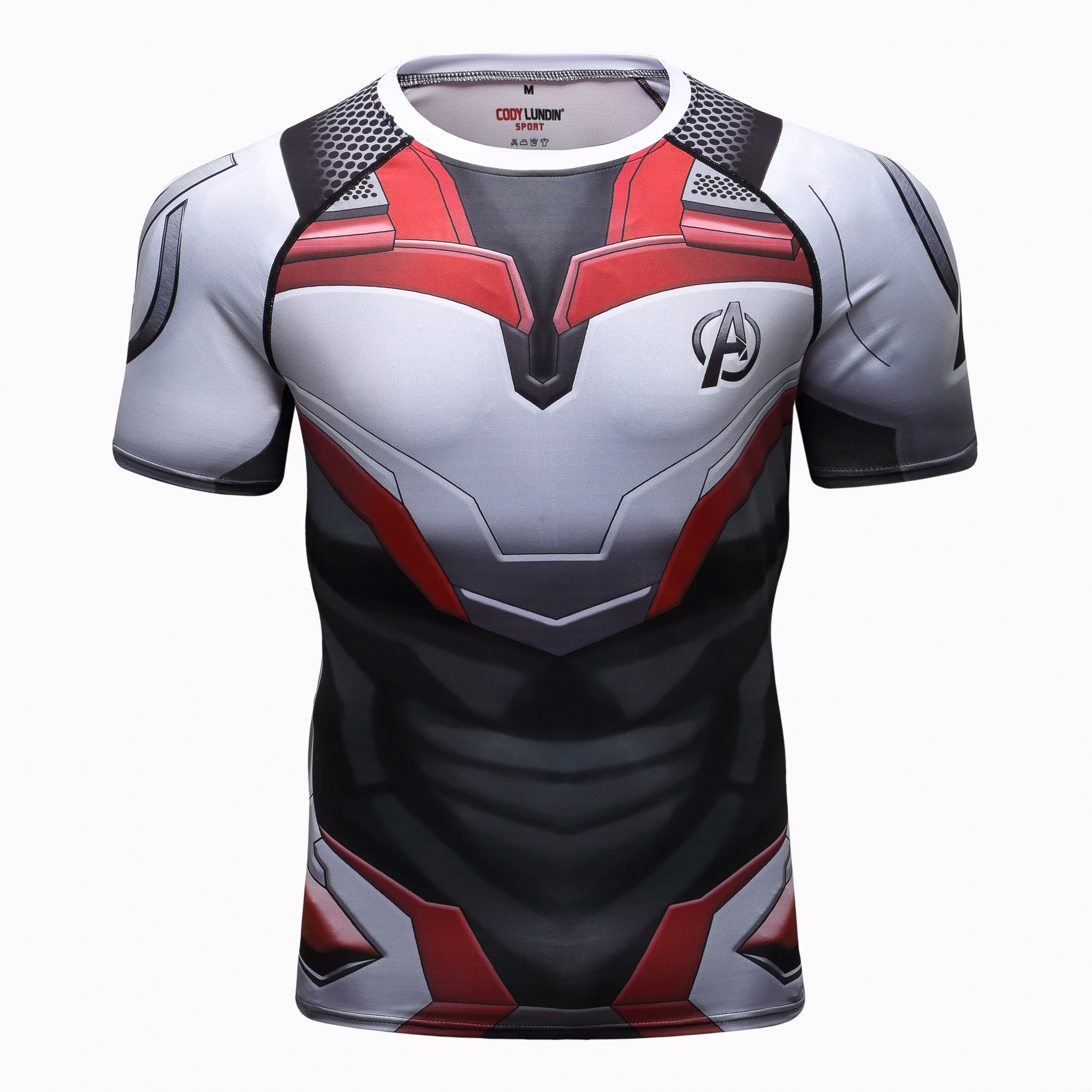 Short Sleeve Endgame Compression Shirt Superhero Compression