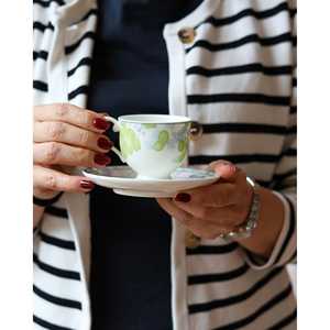 Juego de Café de Porcelana Japonesa Nerumi para 12 Personas, Decoración Relucil, Accesorio de Mesa - Product Image 2