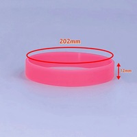 Bracelet en silicone lumineux dans le noir, bijou coloré, étanche, avec incrustation décorative, pour course nocturne en extérieur, bracelet promotionnel