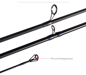 SNEDA Tongkat Pancing Lempar Karbon Grosir 1.68M 1.8M 2.1M dengan Dudukan Gulungan Kekuatan Tinggi untuk Air Laut dan Air Tawar - Product Image 3