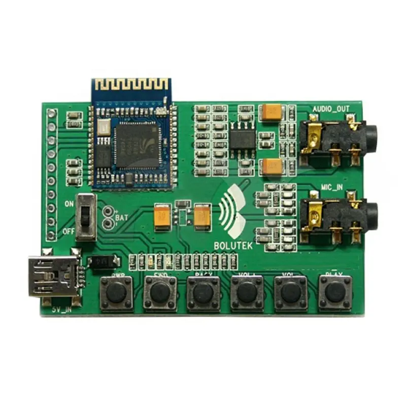 Placa amplificadora de Subwoofer Blue tooth 2,1, 5,0 canales, 50WX2 + 100W, placa amplificadora de Audio estéreo, fabricación PCB personalizada