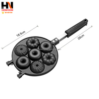 Plaque de cuisson pour sandwichs et toasts, moulée par pressage à chaud, pour camping en extérieur, compatible feu direct, avec clip de fixation pour bord de pot