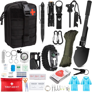 Kit de <span class=keywords><strong>Supervivencia</strong></span> Popular para Senderismo, Equipo de Campamento, Suministros de Emergencia, Kit de <span class=keywords><strong>Supervivencia</strong></span> para Senderismo con Tienda de Campaña - Product Image 2