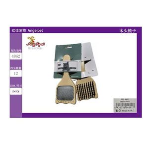 Pettine in Legno per la Toelettatura degli Animali Domestici - Product Image 3