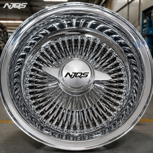 ล้อแม็กซ์โครเมียม NJQS 13x7 พร้อมยาง <span class=keywords><strong>Dayton</strong></span> White Wall ลายซี่ลวด - Product Image 3