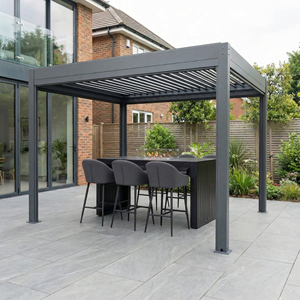 Pérgola Retráctil Motorizada <span class=keywords><strong>de</strong></span> Aluminio <span class=keywords><strong>de</strong></span> Alta Durabilidad, Materiales para Techos, Gazebos Modernos <span class=keywords><strong>de</strong></span> Aluminio Personalizados - Product Image 5