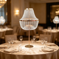 Centro de Mesa de Hierro y Acrílico de 120 CM para el Año Nuevo Chino, Bodas, Fiestas y Eventos, Duradero y de Alta Calidad