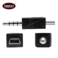 Vente directe usine – Adaptateur secteur 3,5 mm DC, Micro USB mâle, courant nominal 2A 5V, en laiton nickelé, 4 pôles, Computace ZSA5029