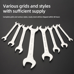 Biểu Tượng Tùy Chỉnh Chất Lượng Gương Đánh Bóng Hợp Kim Kết Hợp Sửa Chữa Mục Đích Kép Đôi Mở End Cờ Lê - Product Image 3