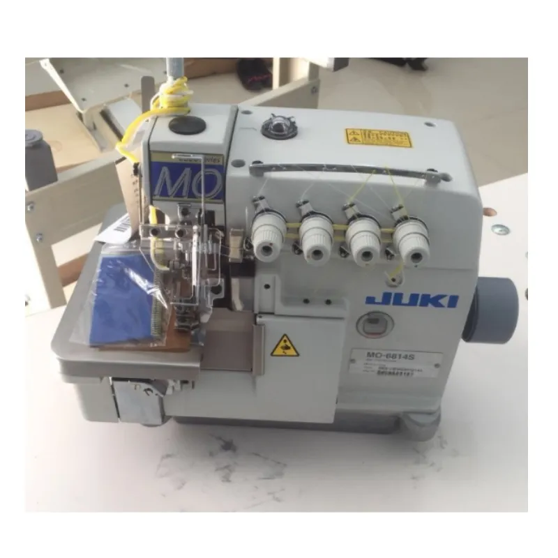 Factory Price Jukis MO-6804S Series 4 Thread Single Needle/Double Needle Overlock Sewing Machine 6814 Industrial Sewing Machine