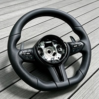 Volant en cuir M Sport pour BMW F10 F20 F22 F23 F30 F33 F34 X1 F48 X5 F15 X3 F25 M3 F80 E90 E70 - Pièces automobiles