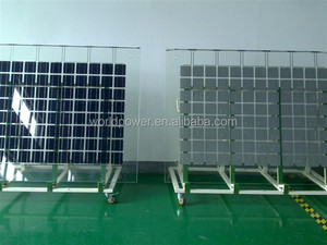 El Mejor Módulo Solar BIPV Transparente de China, 5%-50% de Transparencia, 11% de Eficiencia, Garantía de 12 Años, para Edificios, Doble Vidrio, PWDG210Wp-72M Transp - Product Image 3
