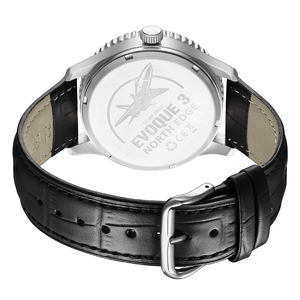 Montre de sport d'extérieur DF NORTH EDGE EVOQUE3, nouvelle montre professionnelle en acier inoxydable avec aiguilles rotatives, lunette coulissante, IP67, solaire, métal - Product Image 6