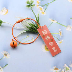 Buenas acciones unilaterales Suceden Pequeños accesorios de regalo Texto Buena suerte A menudo acompañado de anillos de alambre de acero - Product Image 3