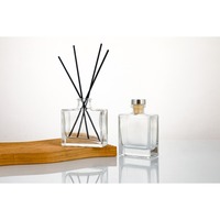 Bouteille de parfum en verre rechargeable pour aromathérapie, diffuseur de parfum de luxe pour voiture, bouteille en verre pour diffuseur de parfum