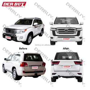 Kit de Carrocería para Toyota Land Cruiser LC200 2007-2021, Actualización al Modelo LC300 2022, Capó, Estribos Laterales, Faros Delanteros, Luces Traseras, Parachoques - Product Image 3