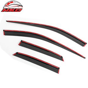 Pare-soleil en acrylique pour Lexus RX350 RX450h 23-25, déflecteurs de pluie avec garniture chromée - Product Image 4