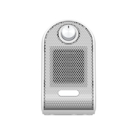 Mini radiateur électrique à chauffage rapide, 500W, en céramique, radiateur de bureau, portable, radiateur de ventilateur convexe