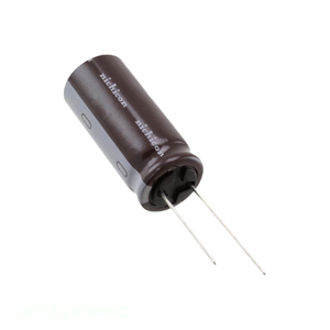 ตัวเก็บประจุแบบ Through Hole รุ่น UPT2G101MHD ความจุ 100 ไมโครฟารัด ชนิดอลูมิเนียม 100UF 20% 400V แบบขาเรเดียล - Product Image 1