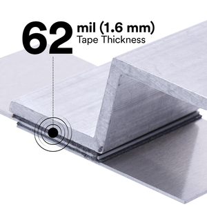 Cinta Adhesiva 3M VHB RP+160GF Gris, 1 Pulgada x 36 Yardas, 62 Mil, Espuma Conformable de Doble Cara para Uso Industrial - Product Image 4